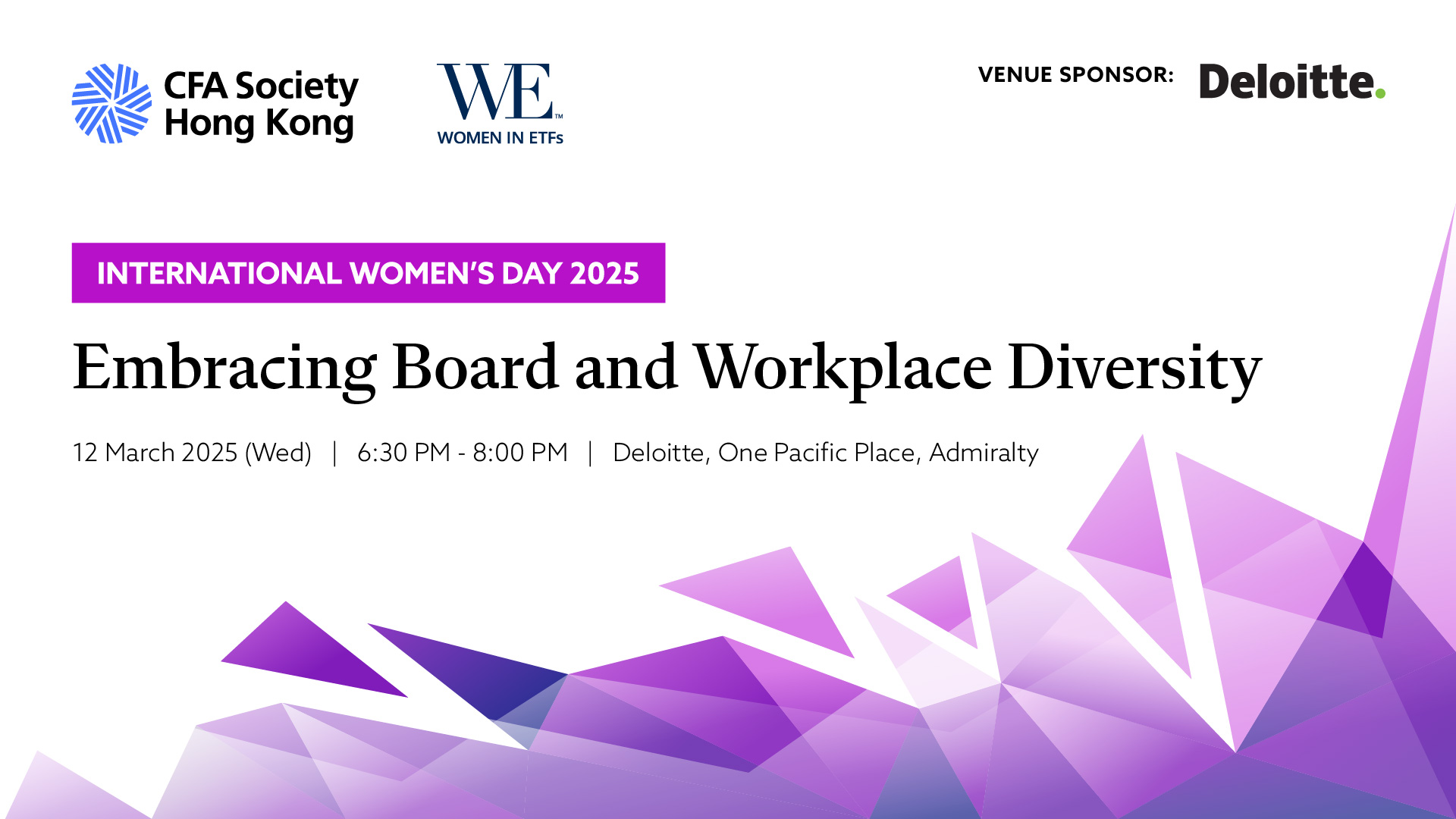 [UAT for members] International Women’s Day 2025 – Embracing Board and Workplace Diversity